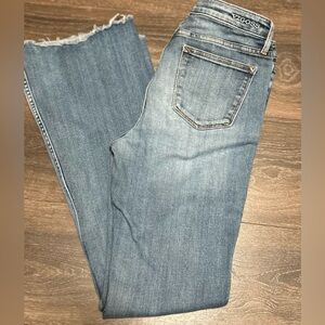 Vigoss Women's Light Blue Straight Leg Jeans